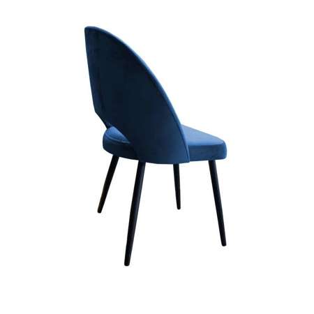 Blue upholstered LUNA chair material MG-33