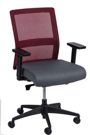 Office chair Press red / gray