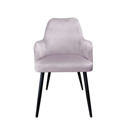 Pink upholstered PEGAZ chair material MG-55