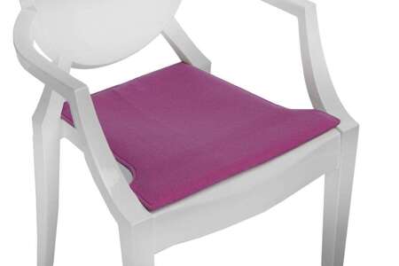 Royal pink chair cushion