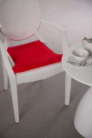 Royal red chair cushion