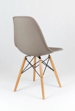 SK Design KR012 Mild Grey Chair Beech