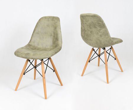 SK Design KR012 Upholstered Chair Eko 2, Beech legs