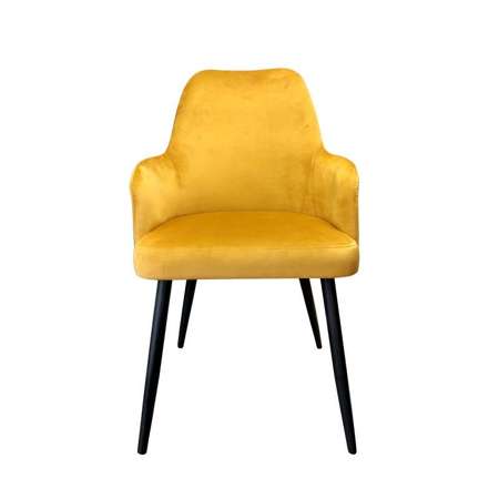 Yellow upholstered PEGAZ chair material MG-15
