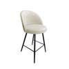  CENTAUR upholstered stool in ivory color MG-50 material