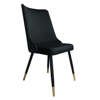 Black Orion chair MG-19 material with golden leg