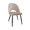 Bright brown upholstered LUNA chair material MG-06