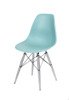 SK Design KR012 Surfin Chair, Clear legs