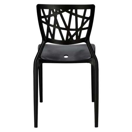  Schwarzer Bush-Stuhl KR014