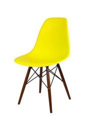 SK Design KR012 Żółte Krzesło, Nogi wenge