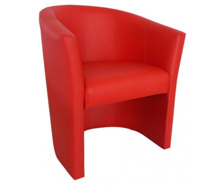 Czerwony fotel CAMPARI