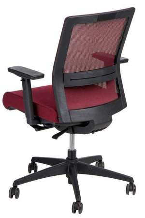 Fotel biurowy Press czerwony/czerwony