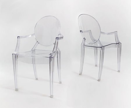 SK Design KR001 Transparentne Krzesło Ghost